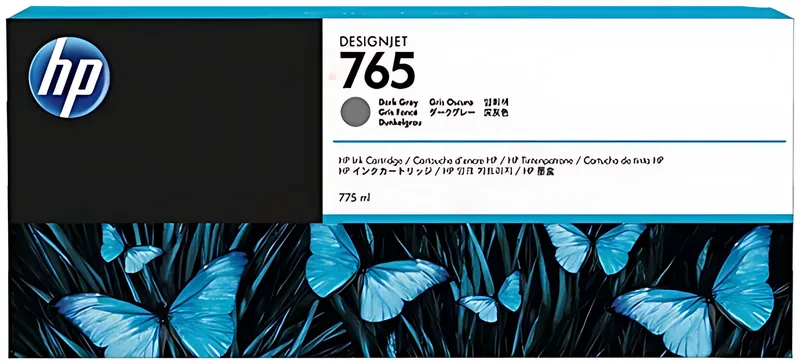 HP 765 Dunkelgrau Tintenpatrone