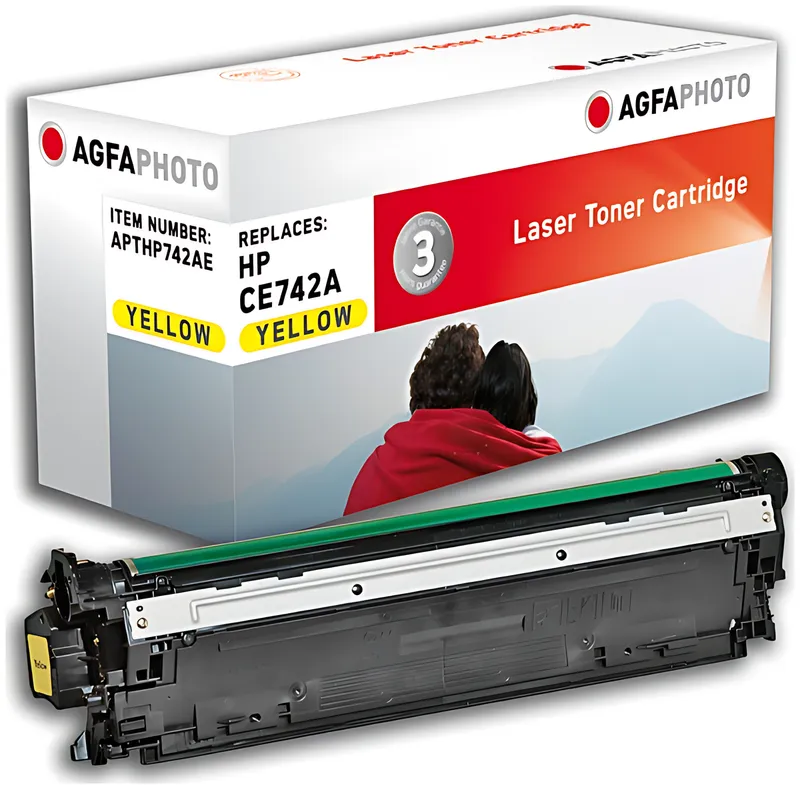 AgfaPhoto APTHP742AE Toner gelb