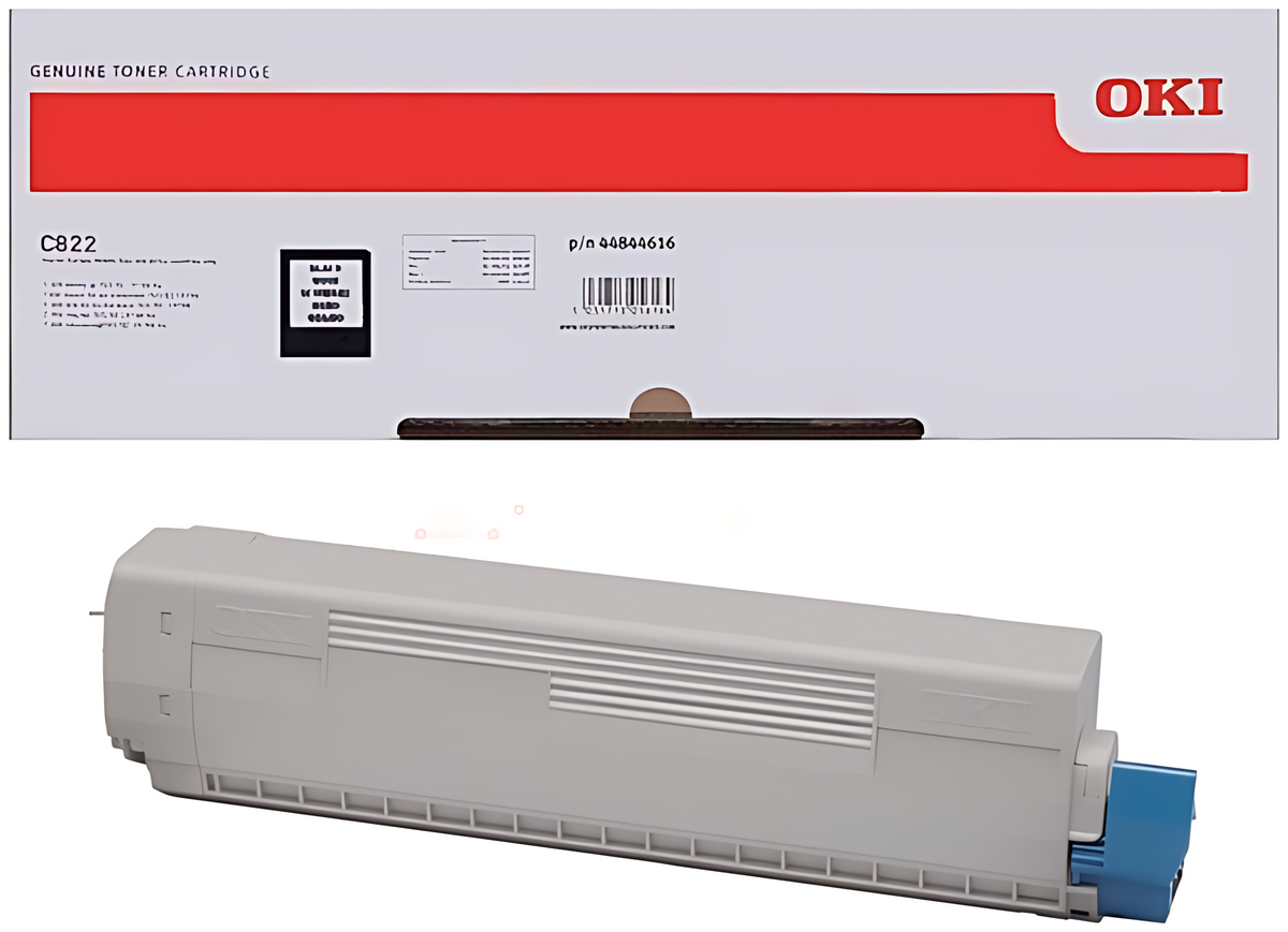 OKI 44844616 Toner-Kit schwarz, 7.000 Seiten ISO/IEC 19752