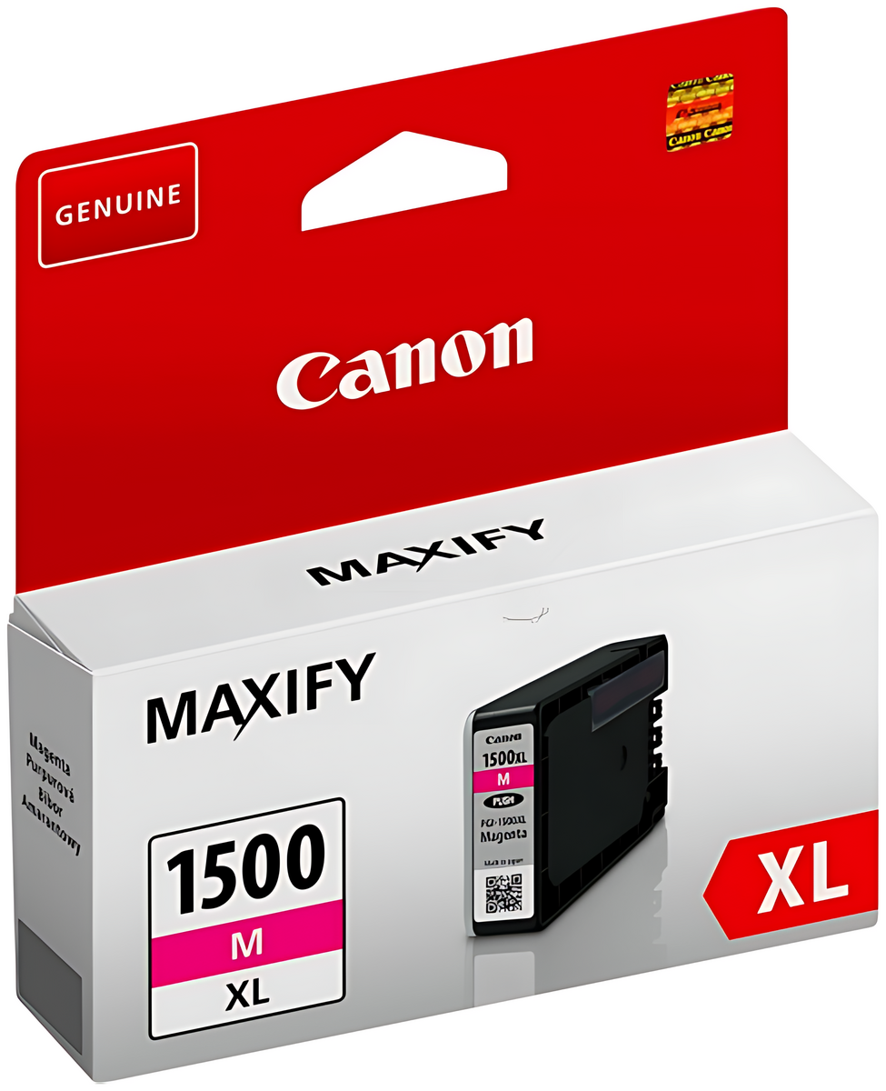Canon 9194B001/PGI-1500XLM Tintenpatrone magenta, 780 Seiten ISO/IEC 24711 12ml