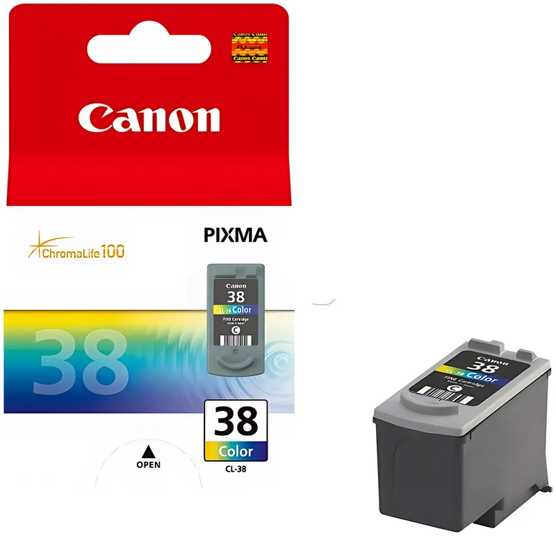 Canon 2146B001/CL-38 Druckkopfpatrone color, 207 Seiten ISO/IEC 24711 9ml