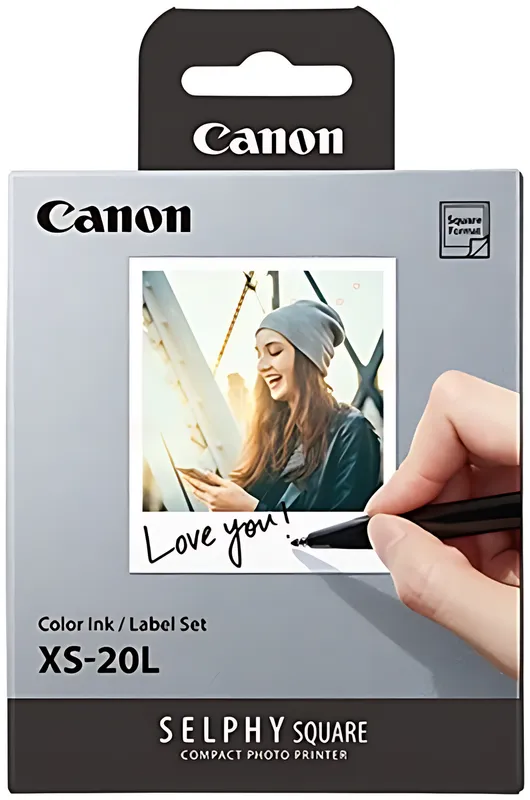 Canon 4119C002/XS-20L Fotokartusche Etiketten 72x85mm, 20 Seiten