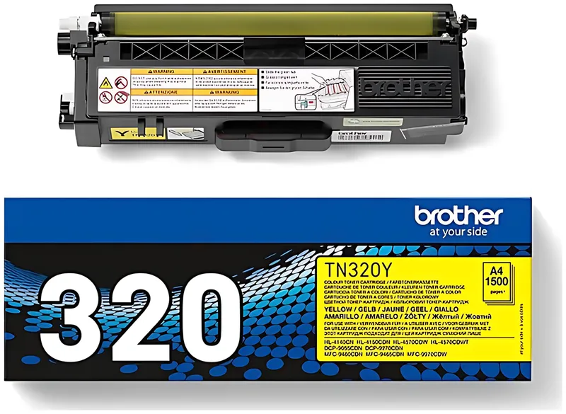 Brother TN-320Y Toner gelb, 1.500 Seiten ISO/IEC 19798