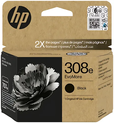 HP 7FP22UE/308E Druckkopfpatrone schwarz Evomore