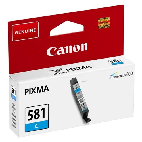 Canon 2103C001/CLI-581C Tintenpatrone cyan, 259 Seiten 259 Fotos 5.6ml