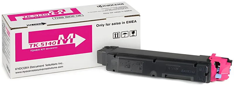 Kyocera 1T02NRBNL0/TK-5140M Toner-Kit magenta, 5.000 Seiten ISO/IEC 19798
