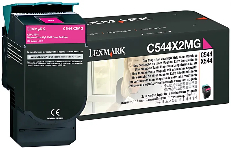 Lexmark C544X2MG Toner magenta, 4.000 Seiten ISO/IEC 19798