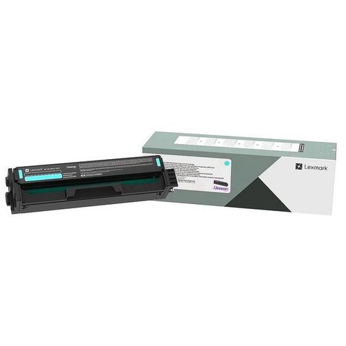 Lexmark C332HC0 Toner-Kit cyan return program, 2.500 Seiten ISO/IEC 19798
