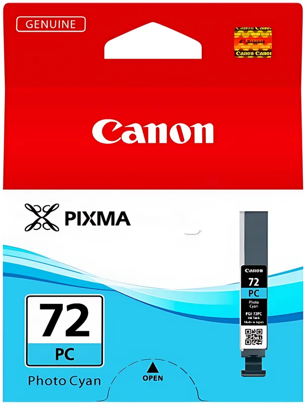 Canon 6407B001/PGI-72PC Tintenpatrone cyan hell 350 Fotos 14ml