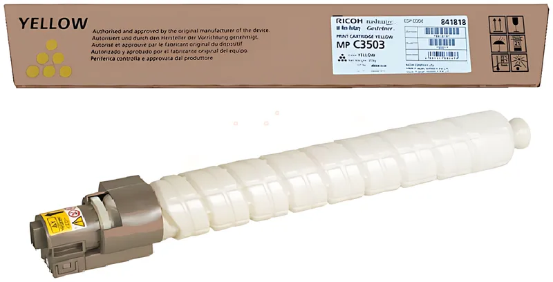 Ricoh 841818 Toner gelb, 18.000 Seiten