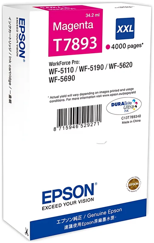 Epson T7893XXL magenta Tintenpatrone