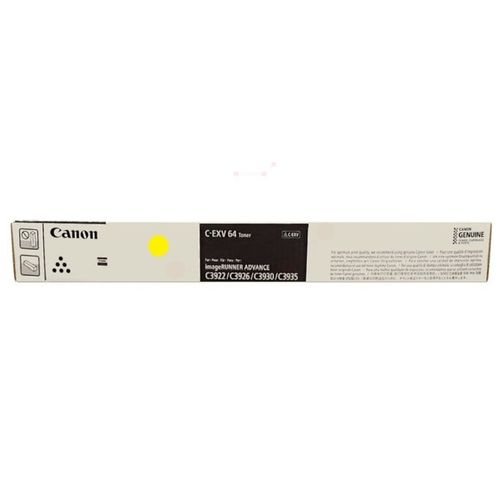 Canon 5756C002/C-EXV64 Toner gelb, 25.500 Seiten ISO/IEC 19752