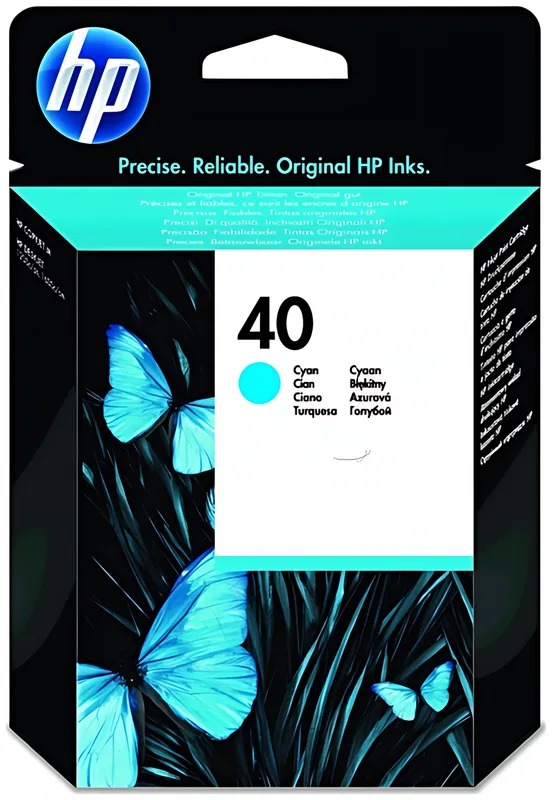 HP 40 Druckkopfpatrone cyan