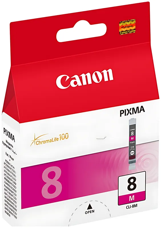 Canon 0622B001/CLI-8M Tintenpatrone magenta, 478 Seiten ISO/IEC 24711 13ml
