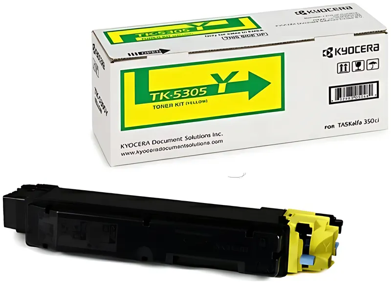 Kyocera 1T02VMANL0/TK-5305Y Toner-Kit gelb, 6.000 Seiten ISO/IEC 19798