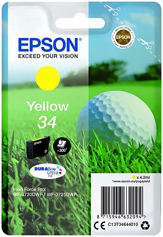 Epson 34 gelb Tintenpatrone