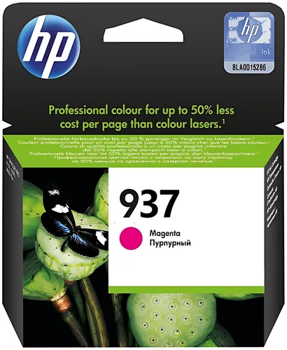 HP 4S6W3NE/937 Druckkopfpatrone magenta, 800 Seiten ISO/IEC 19752