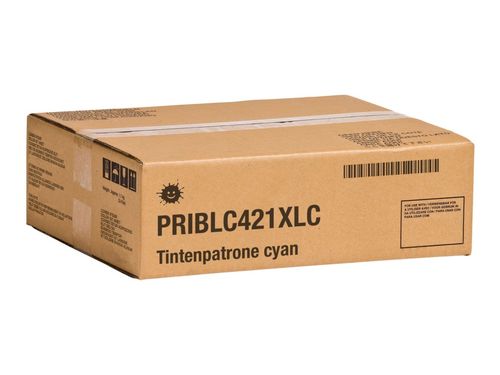Kompatibel PRIBLC421XLC Tintenpatrone cyan, 500 Seiten (ersetzt Brother LC421XLC)