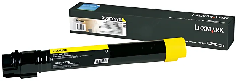 Lexmark X950X2YG Toner gelb extra High-Capacity, 22.000 Seiten ISO/IEC 19752