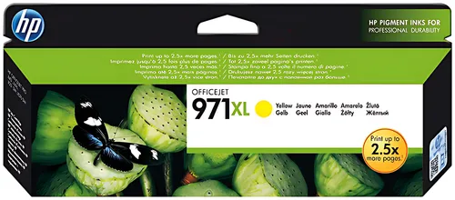 HP CN628AE/971XL Tintenpatrone gelb High-Capacity, 6.600 Seiten ISO/IEC 24711 83ml