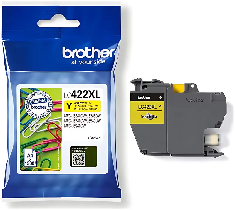 Brother LC-422XLY High-Capacity