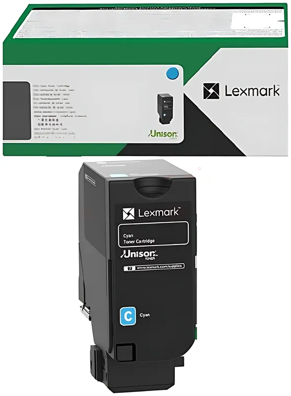 Lexmark 71C20C0 Toner-Kit cyan return program, 5.000 Seiten ISO/IEC 19752