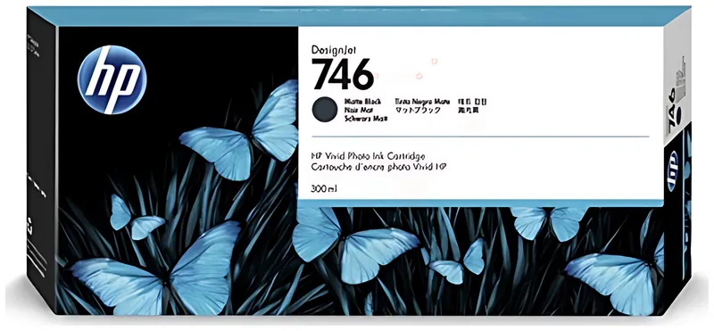 HP 746 Tintenpatrone schwarz matt