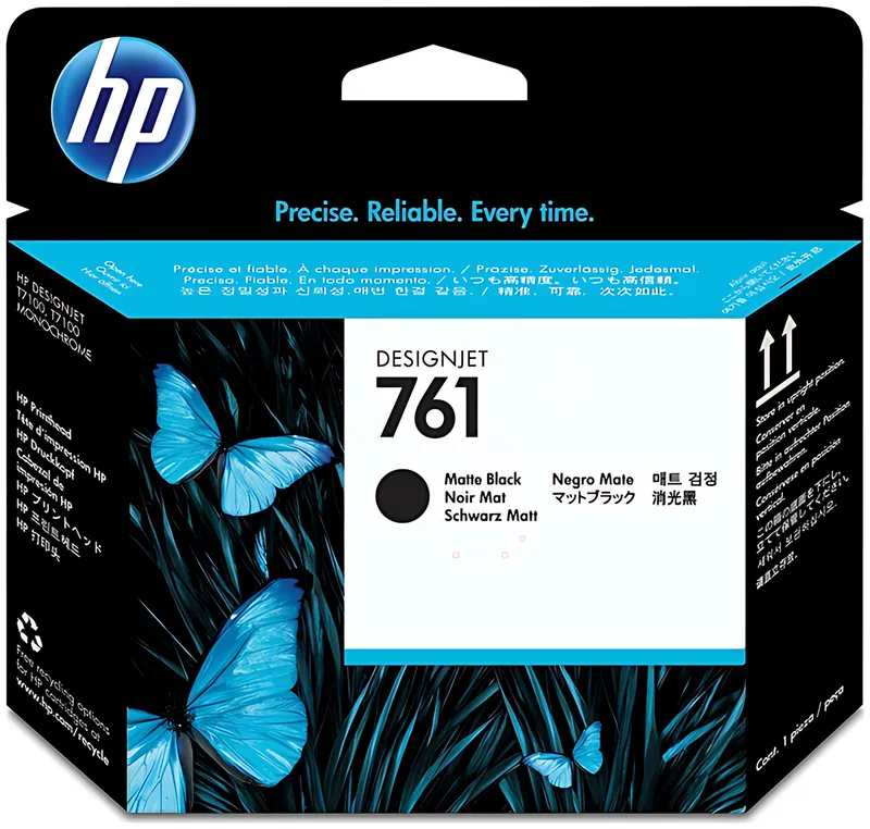 HP 761 Druckkopf schwarz matt