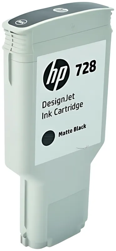 HP 728 Mattschwarz Patrone