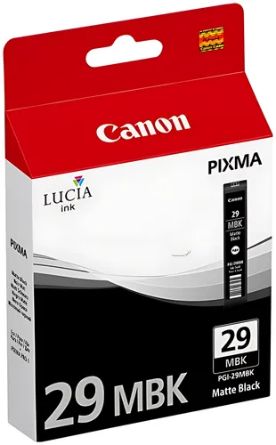 Canon 4868B001/PGI-29MBK Tintenpatrone schwarz matt 1925 Fotos 36ml