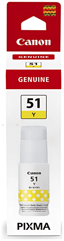 Canon 4548C001/GI-51Y Tintenflasche gelb, 7.700 Seiten 70ml