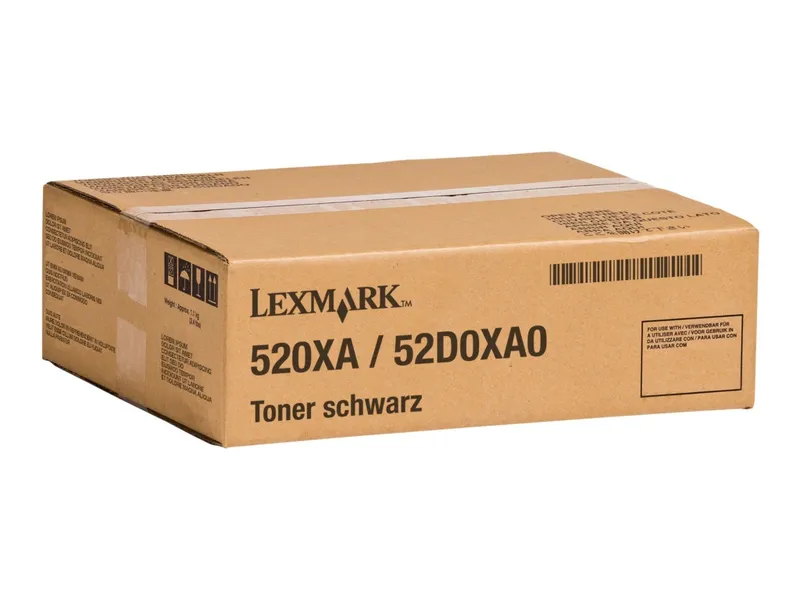Lexmark 52D0XA0/520XA Toner-Kit schwarz extra High-Capacity, 45.000 Seiten ISO/IEC 19752
