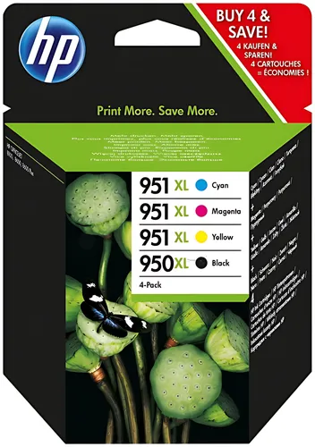 HP C2P43AE/950XL/951XL Tintenpatrone MultiPack Bk,C,M,Y 2300pg + 3x1500 pg VE=4