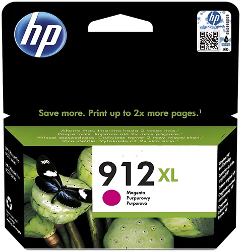HP 3YL82AE/912XL Tintenpatrone magenta High-Capacity, 825 Seiten 10.4ml