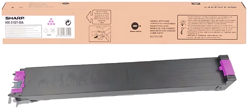 Sharp MX-31GTMA Toner magenta, 15.000 Seiten ISO/IEC 19752