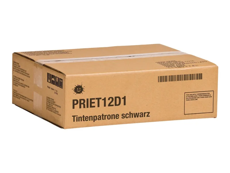 Kompatibel PRIET12D1 Tintenpatrone schwarz, 5.000 Seiten (ersetzt Epson C13T12D140)