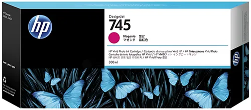 HP F9K01A/745 Tintenpatrone magenta 300ml