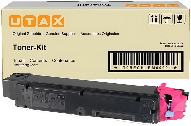 Utax 1T02NRBUT0/PK-5011M Toner-Kit magenta, 5.000 Seiten ISO/IEC 19798