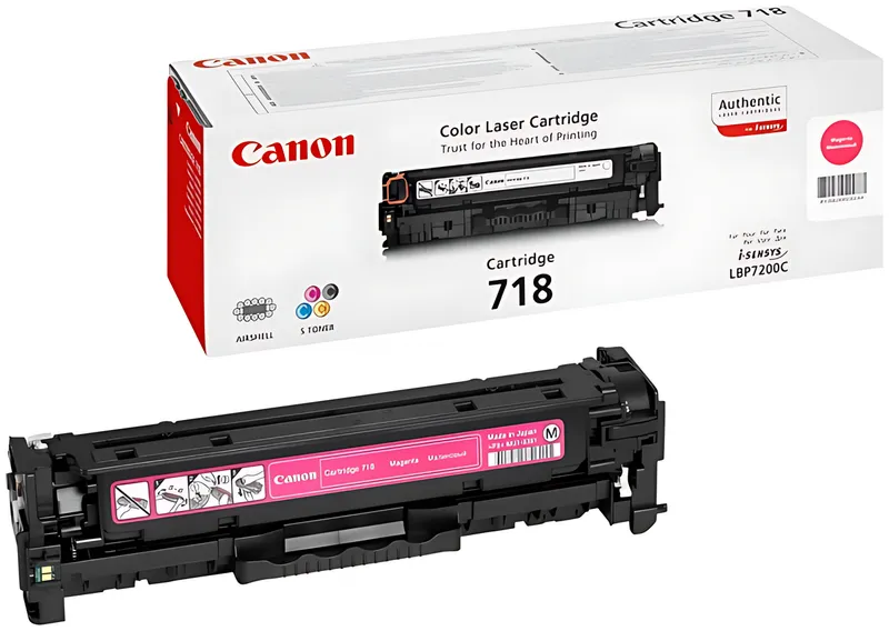 Canon 2660B002/718M Tonerkartusche magenta, 2.900 Seiten ISO/IEC 19798