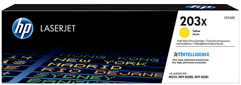 HP 203X Toner gelb