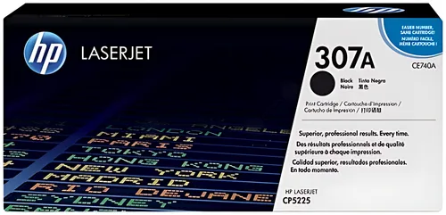 HP CE740A/307A Tonerkartusche schwarz, 7.000 Seiten ISO/IEC 19798