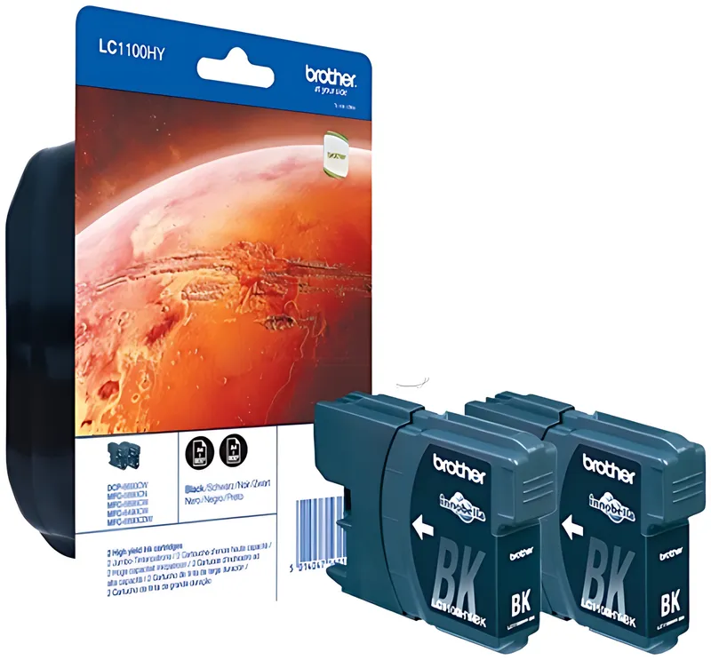 Brother LC-1100HYBKBP2DR Doppelpack