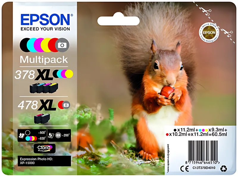 Epson 378XL/478XL MultiPack