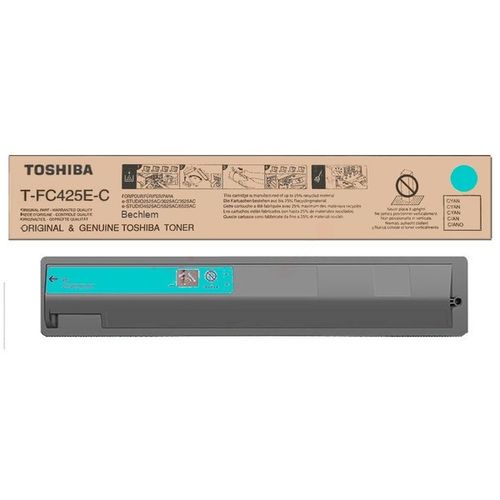 Toshiba 6AJ00000235/T-FC425EC Toner-Kit cyan, 38.000 Seiten