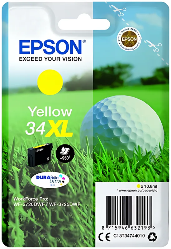 Gelbe 34XL Patrone
