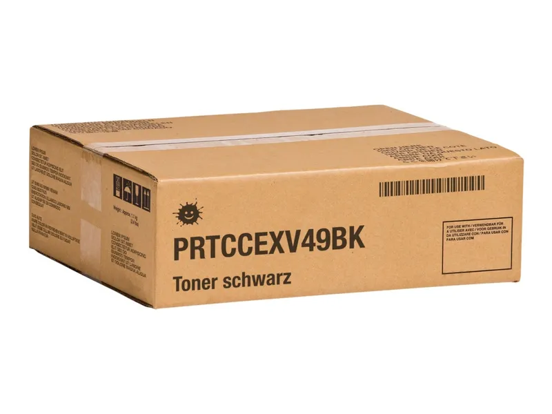 Kompatibel PRTCCEXV49BK Toner schwarz, 36.000 Seiten (ersetzt Canon C-EXV49)