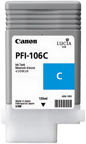 Canon 6622B001/PFI-106C Tintenpatrone cyan 130ml