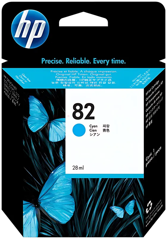 HP 82 Tintenpatrone cyan