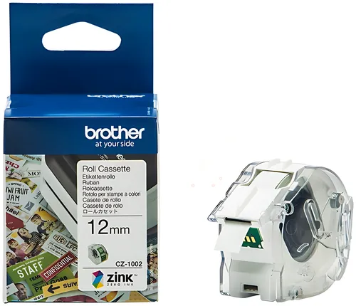 Brother CZ-1002 DirectLabel-Etiketten 12mm x 5m