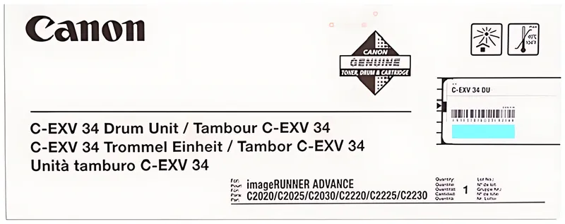 Canon C-EXV34 Cyan Drum Kit